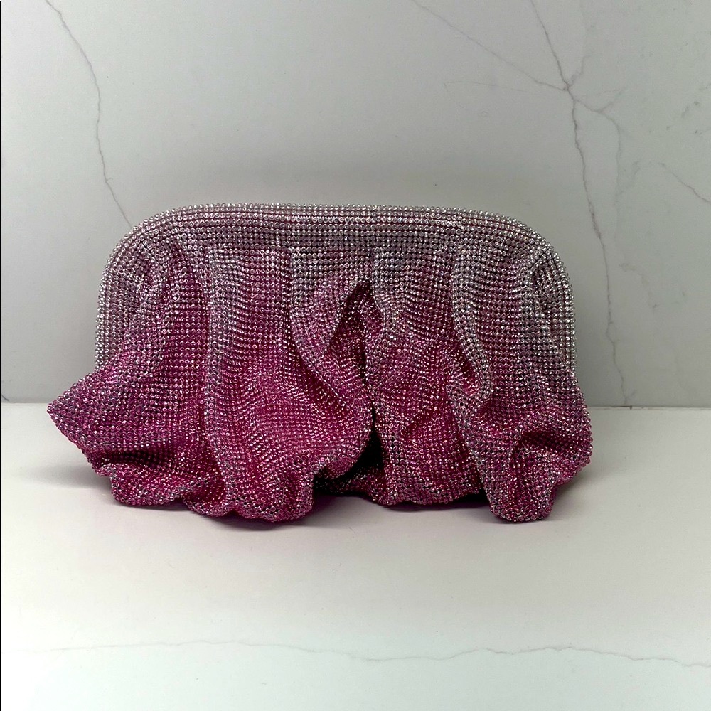 Kiki Clutches ombré Pink Clutch Bag